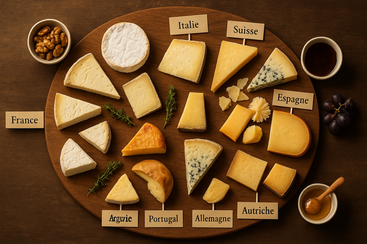 Fromages par région (France) & par pays (Europe)