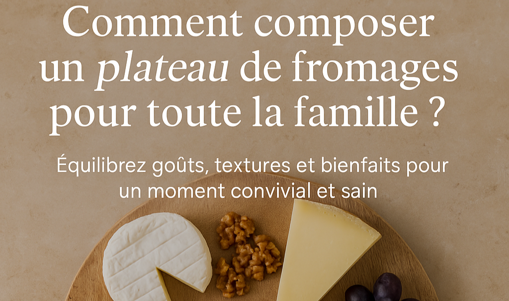 composer un plateau de fromages pour toute la famille