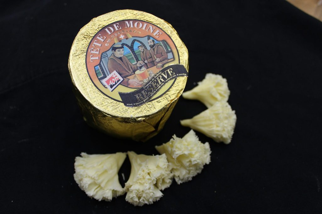 Tête de Moine, fromage affiné par La Fromagerie du Berger